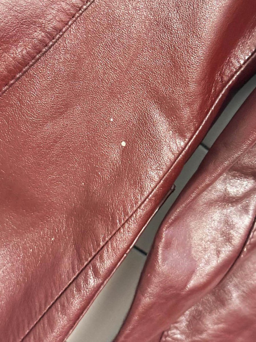 vintage 80s etienne aigner brooch pocket leather blazer jacket - good market thrift store