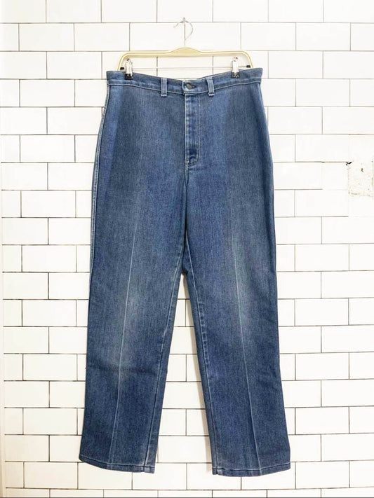 vintage 80s gwg denim trousers - good market thrift store