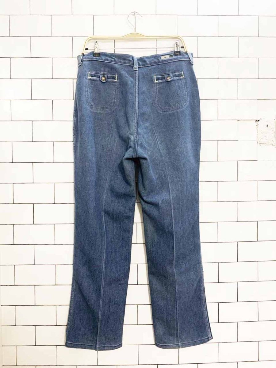 vintage 80s gwg denim trousers - good market thrift store