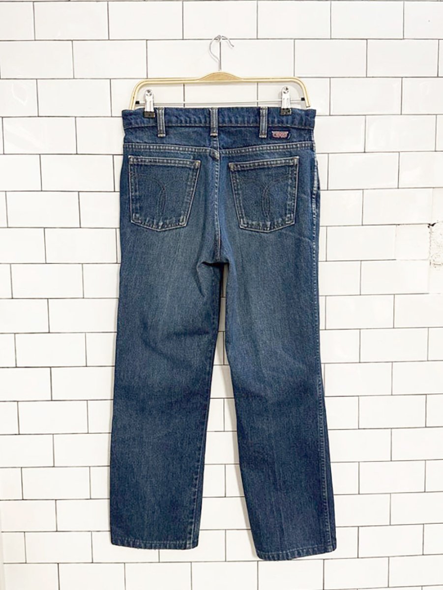 vintage 80s GWG straight leg jeans | great western garment | made in Canada - good market thrift store