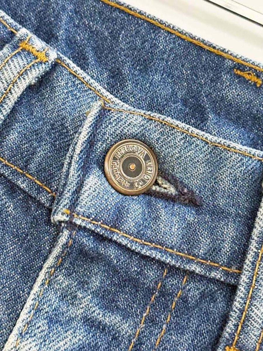 vintage 80s GWG straight leg jeans | great western garment | made in Canada - good market thrift store