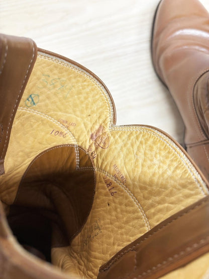 vintage 80s just justin boots leather cowboy boots | made in USA - good market thrift store