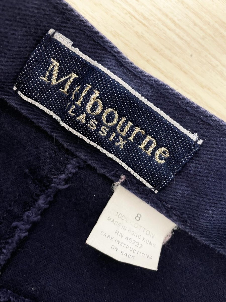 vintage 80s melbourne classics gold rope trim mom jeans - good market thrift store