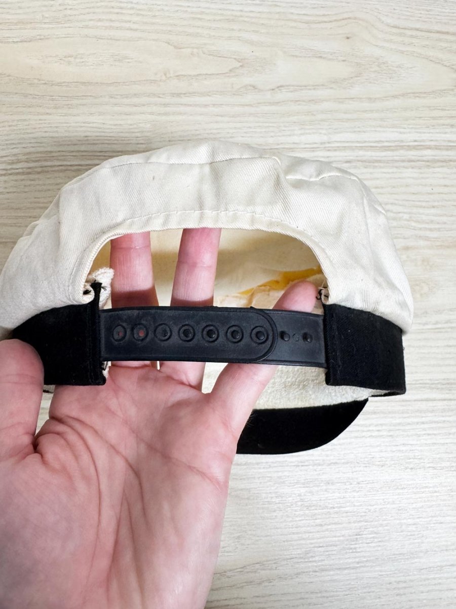 vintage 80s niagara falls rope trim captains hat - good market thrift store