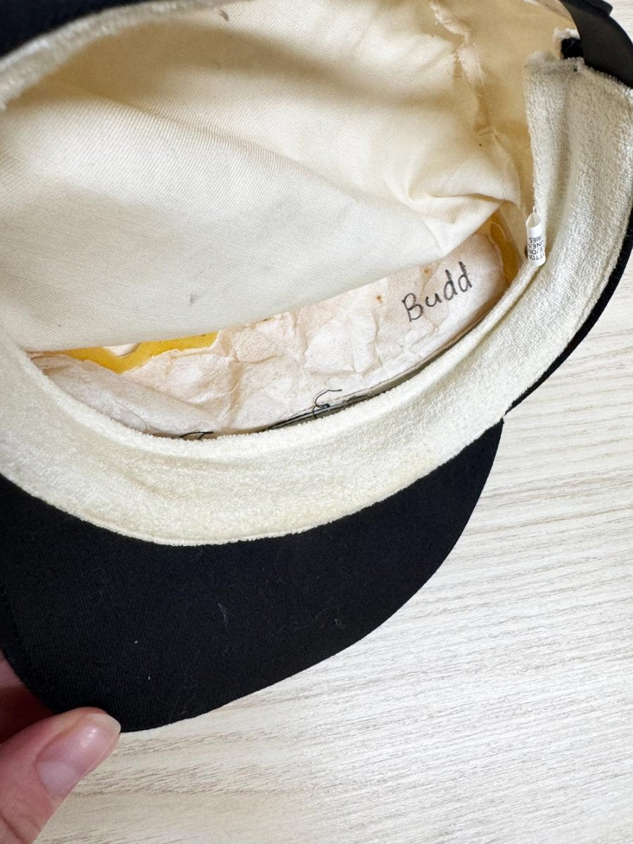 vintage 80s niagara falls rope trim captains hat - good market thrift store