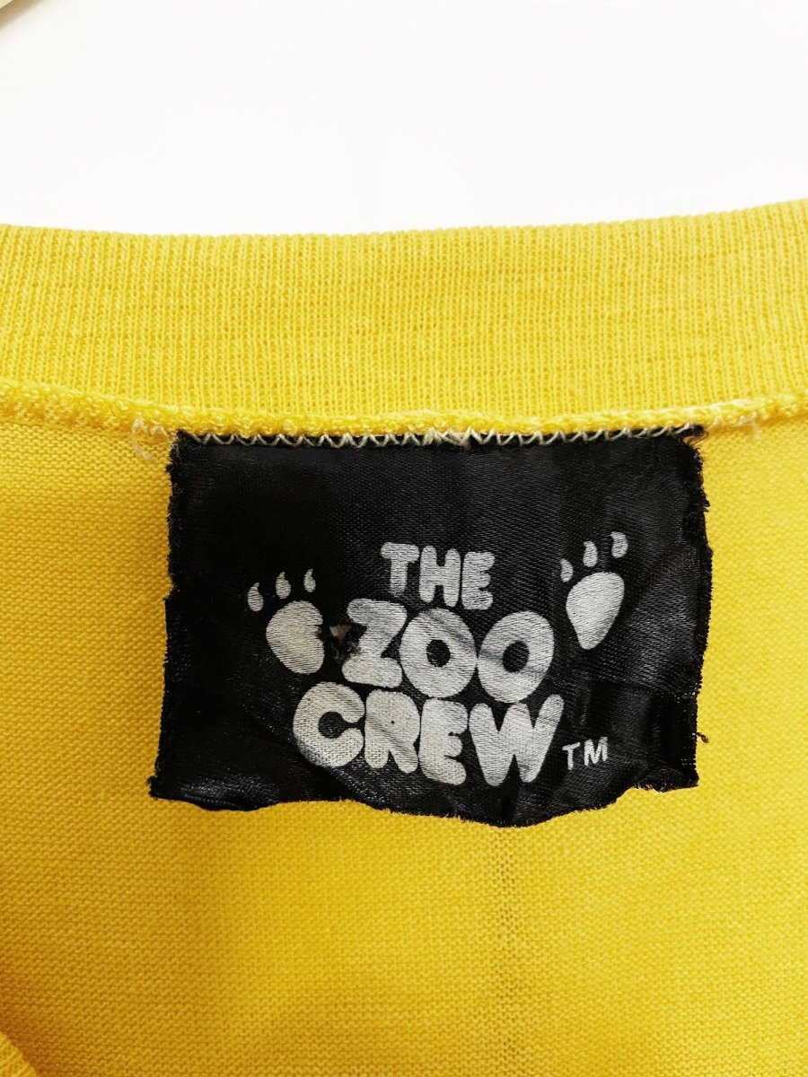 vintage 80s oasis the zoo crew bunny print tee - good market thrift store