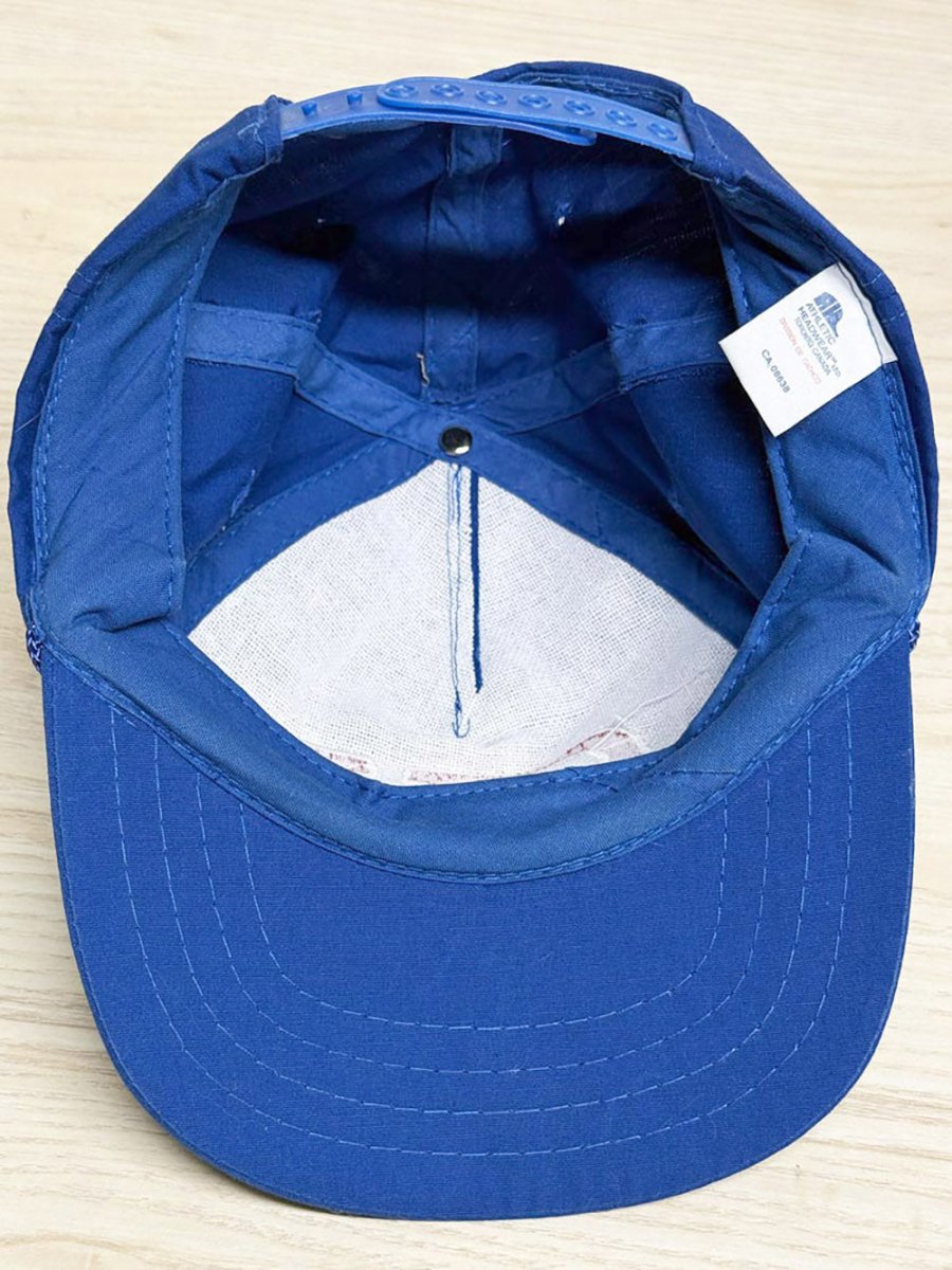 vintage 80s old vienna embroidered rope trim snapback hat | athletic headwear - good market thrift store