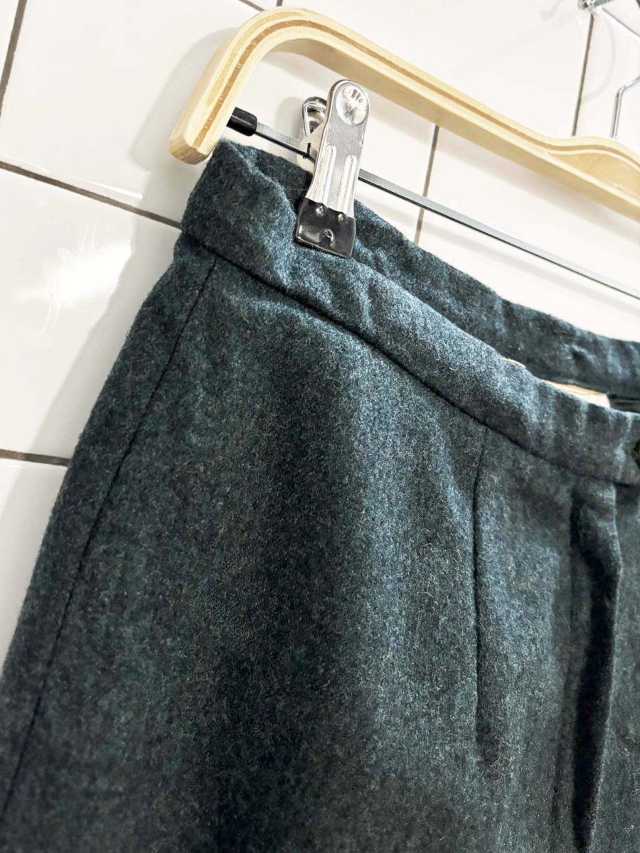 vintage 80s pendleton 100% wool lined trousers | made in usa - good market thrift store