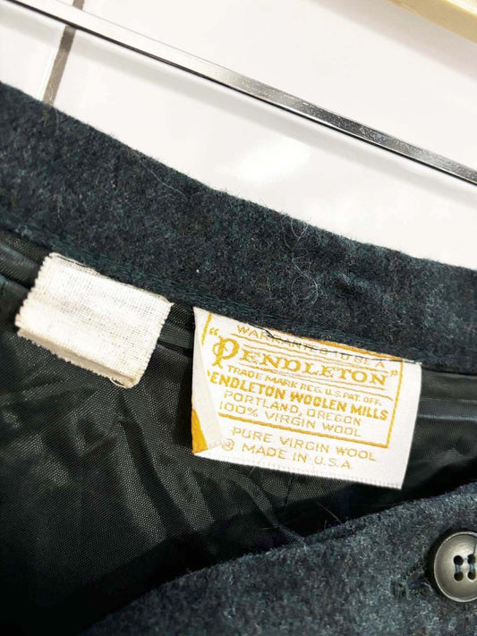 vintage 80s pendleton 100% wool lined trousers | made in usa - good market thrift store
