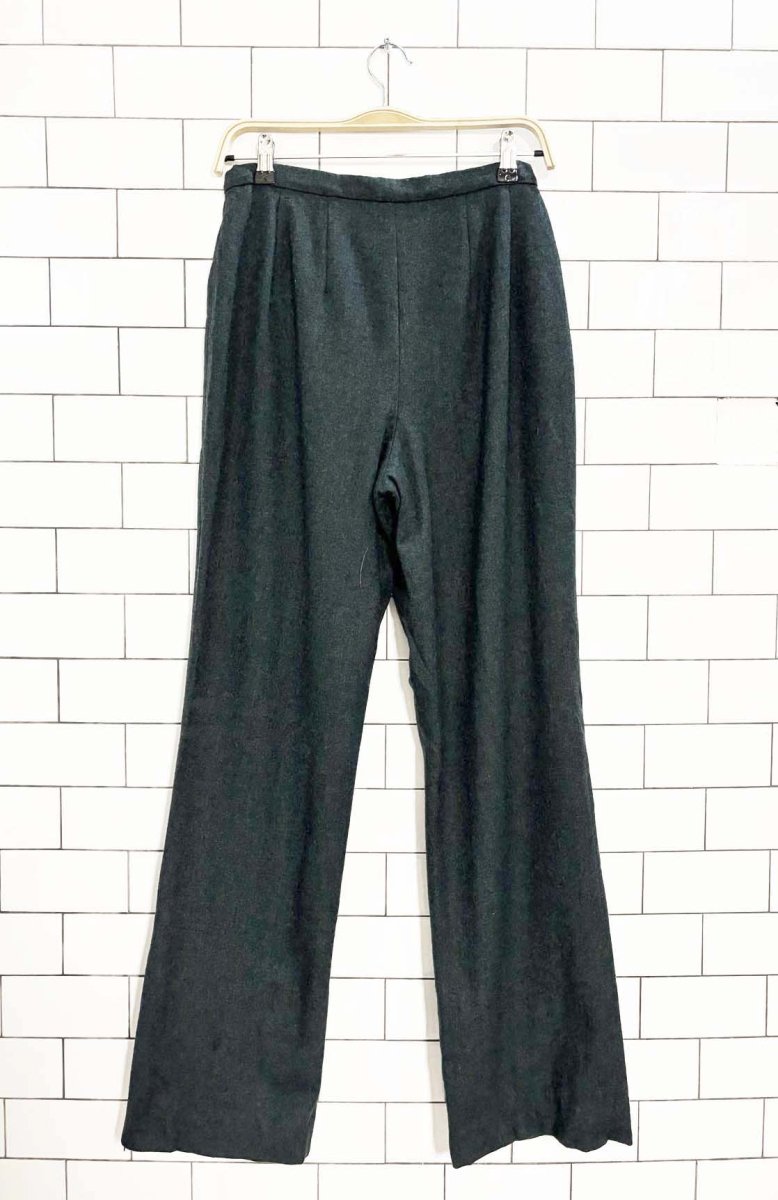 vintage 80s pendleton 100% wool lined trousers | made in usa - good market thrift store