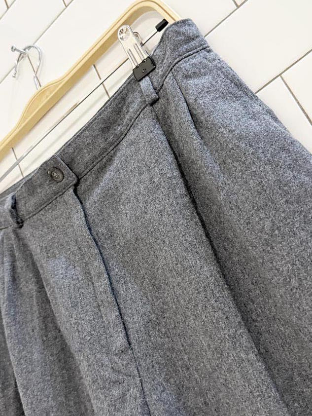 vintage 80s pendleton 100% wool pleated trousers | made in USA - good market thrift store