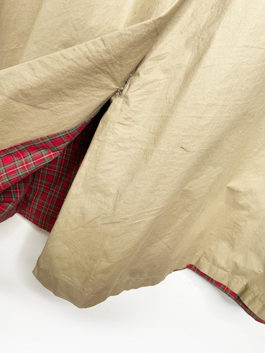 vintage 80s polo ralph lauren minimal trench coat - good market thrift store