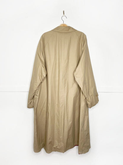 vintage 80s polo ralph lauren minimal trench coat - good market thrift store