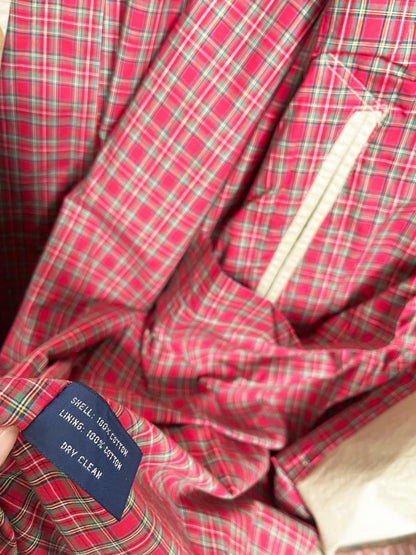 vintage 80s polo ralph lauren minimal trench coat - good market thrift store