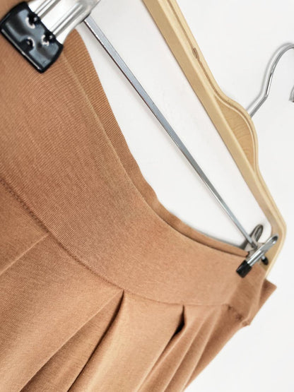 vintage 80s ports big pleat jersey midi skirt - good market thrift store