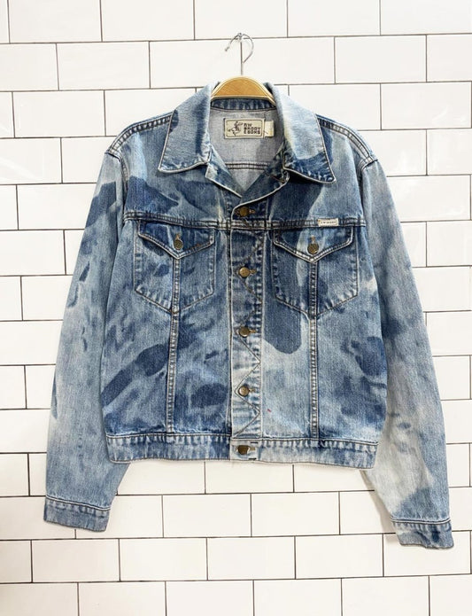vintage 80s rw brody & sons denim trucker jacket - good market thrift store