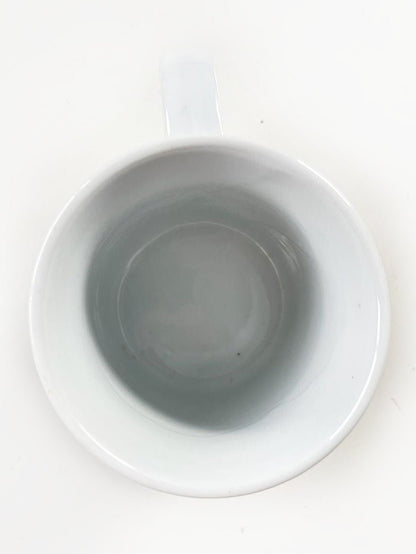 vintage 80s santa claus waves mug - good market thrift store