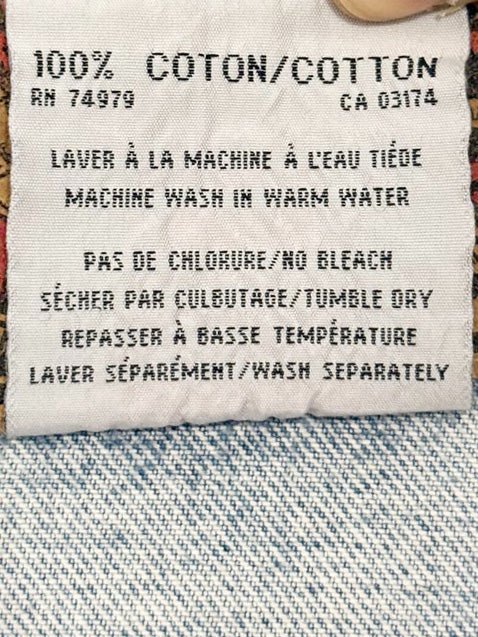 vintage 80s santana jeans multi pocket denim vest | parasuco - good market thrift store