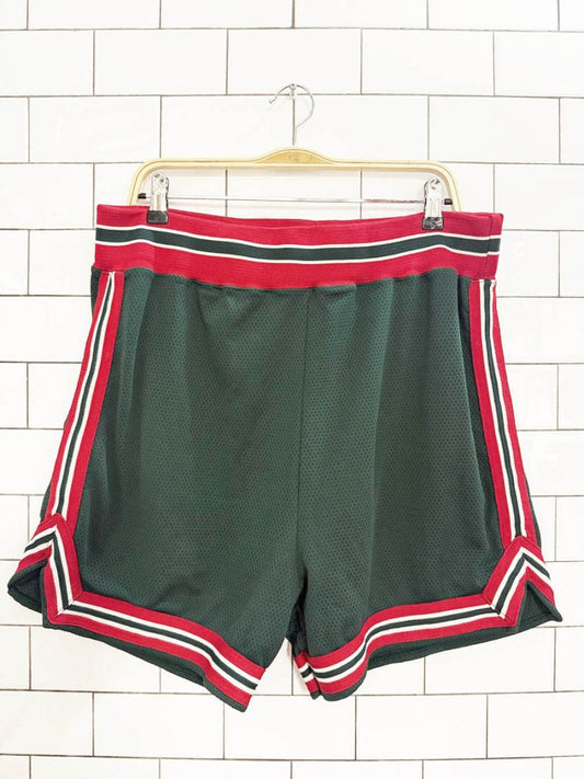 vintage 80s saxon short basketball shorts | made in Canada - good market thrift store