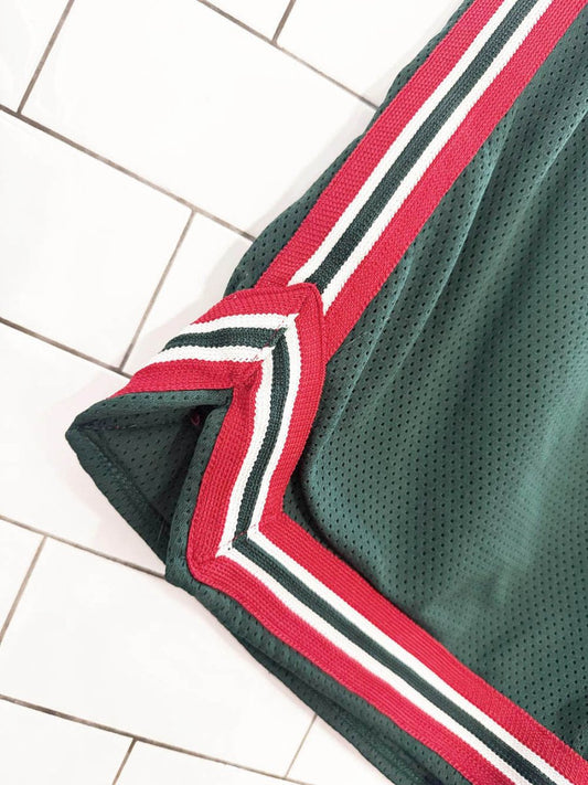 vintage 80s saxon short basketball shorts | made in Canada - good market thrift store