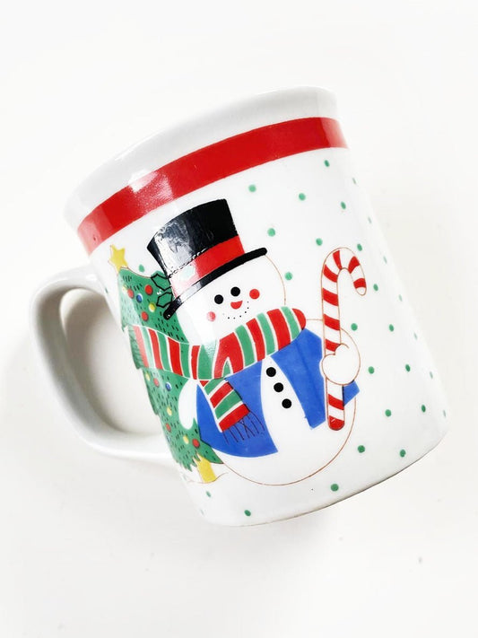 vintage 80s snowman mug | world bazaar - good market thrift store