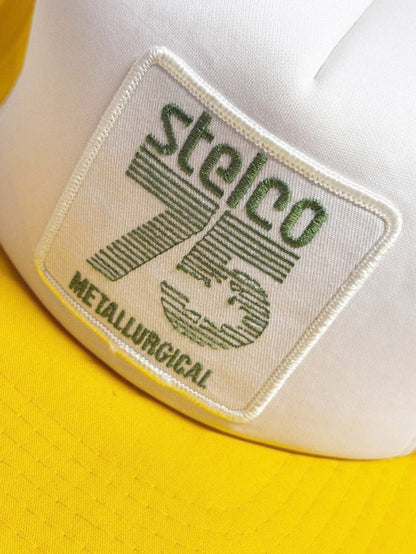 vintage 80s stelco mesh trucker hat - good market thrift store