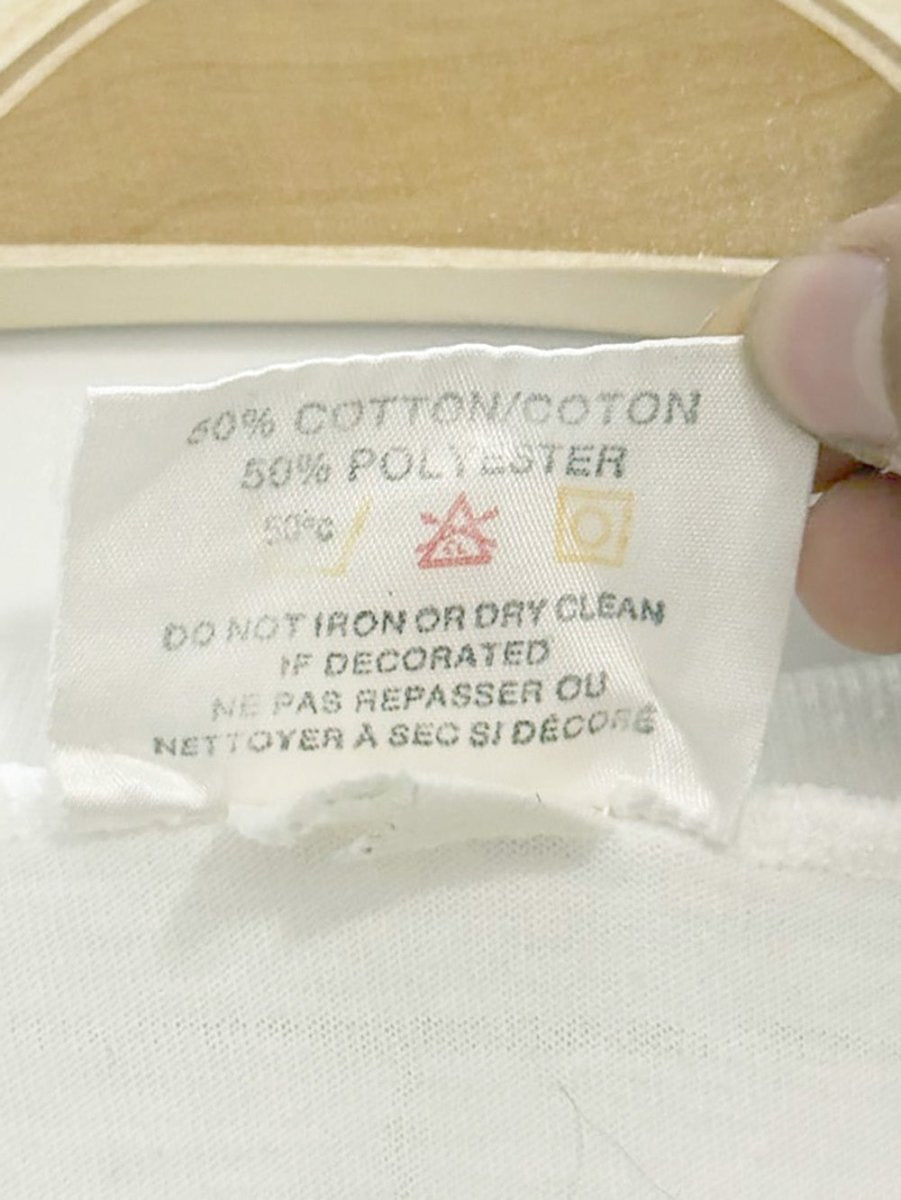 vintage 80s sunburst fashions delawana inn graphic tee | made in Canada - good market thrift store