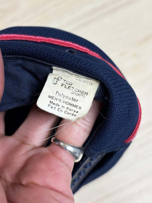 vintage 80s ted fletcher pillbox snapback hat - good market thrift store