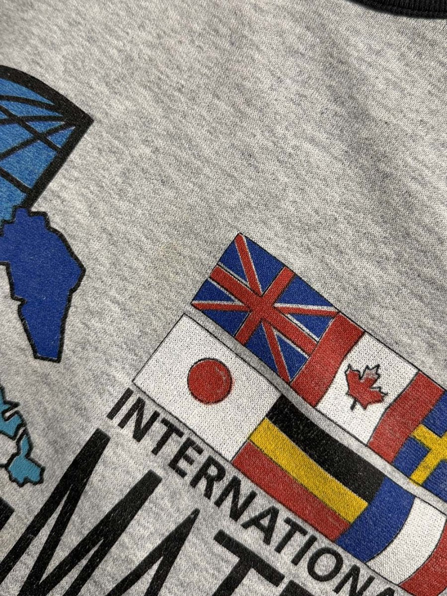 vintage 80s TKO international match graphic sweatshirt - good market thrift store