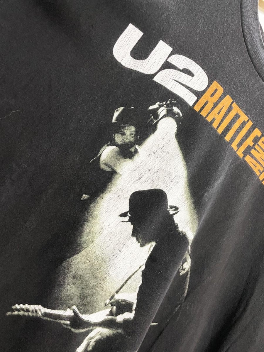 vintage 80s u2 battle and hum band tee | polygram | made in USA - good market thrift store