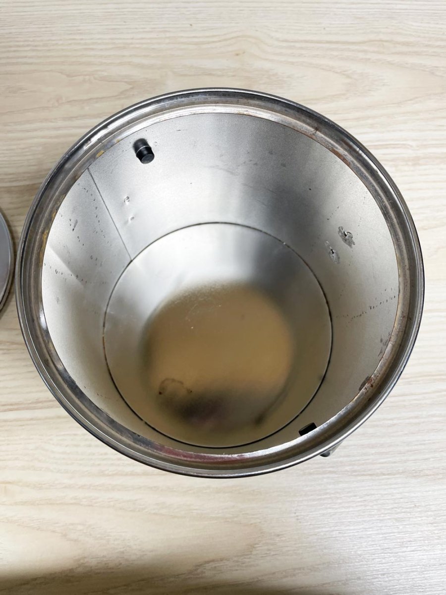 vintage 80s velvet ice bucket - good market thrift store