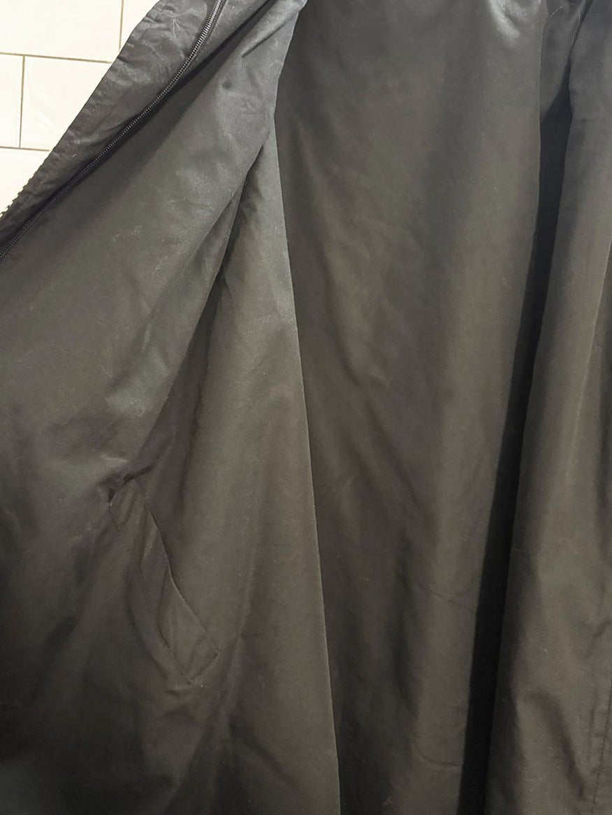 vintage 80s wool - blend check pleated hooded reversible poncho | made in Korea - good market thrift store