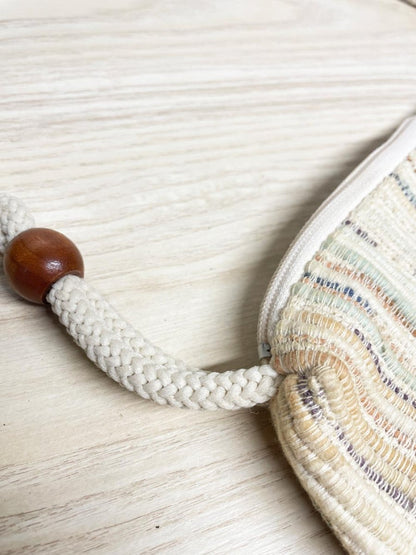 vintage 80s woven shoulder bag | scovex - good market thrift store