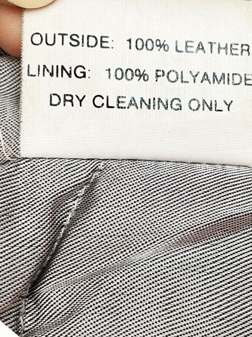 vintage 80s zino & judy leather racing jacket - good market thrift store