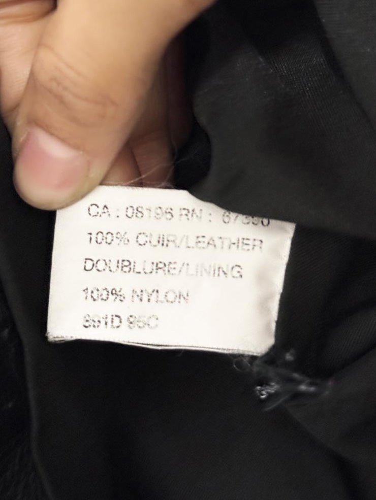 vintage 90s ada soft leather mini skirt - good market thrift store