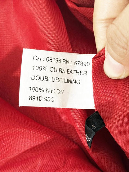 vintage 90s ada soft leather mini skirt - good market thrift store