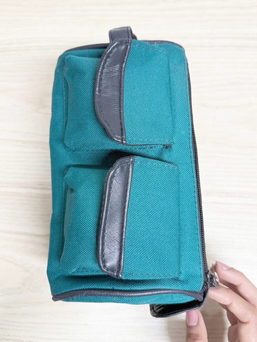 vintage 90s adidas sport eau de toilette toiletry bag - good market thrift store