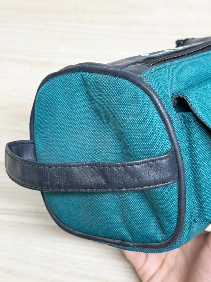 vintage 90s adidas sport eau de toilette toiletry bag - good market thrift store