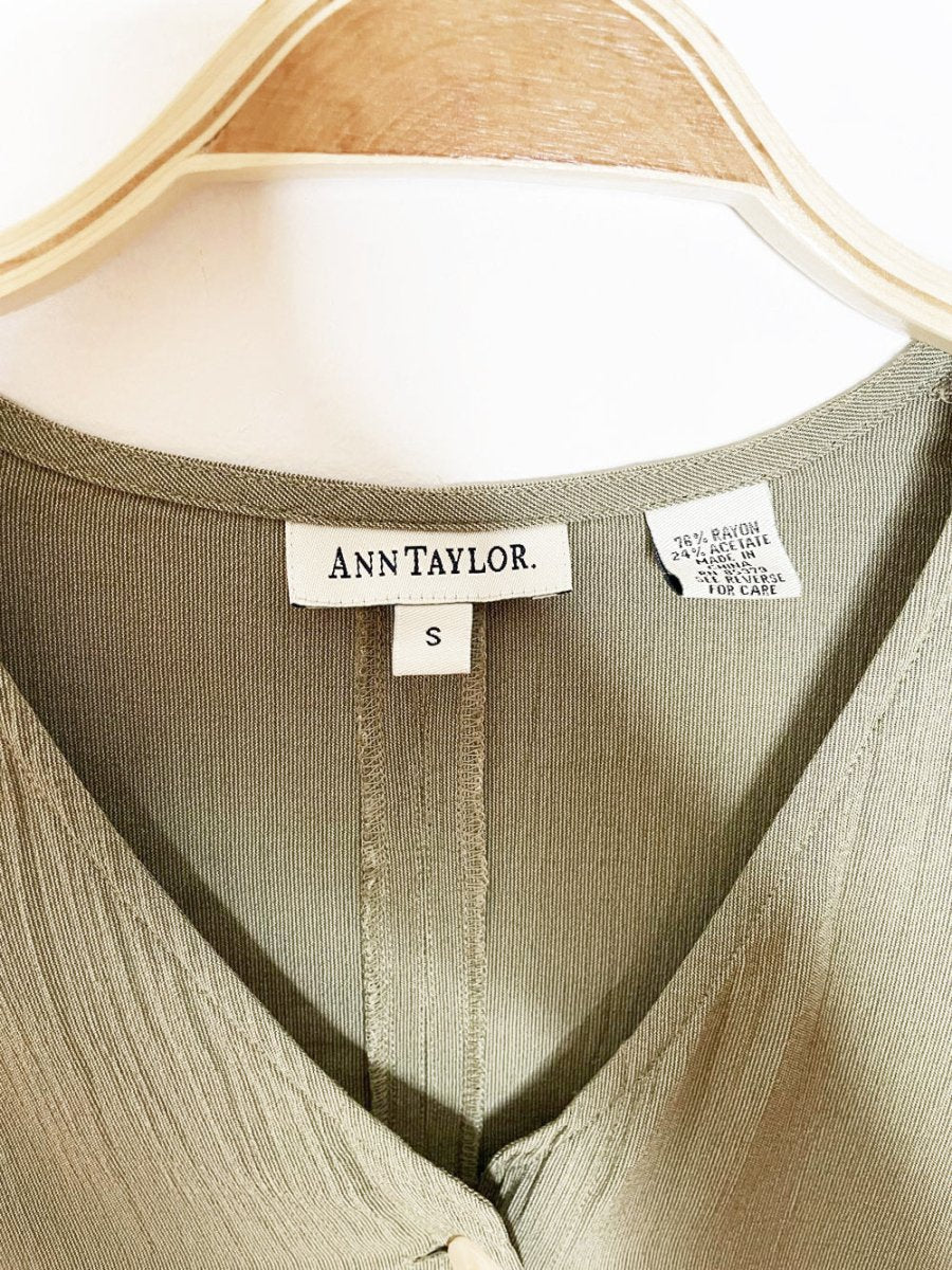 vintage 90s ann taylor cropped vest top - good market thrift store