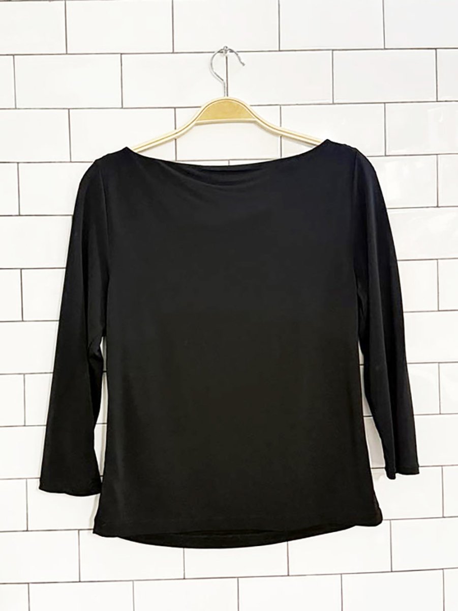 vintage 90s ann taylor silky cowl neck top - good market thrift store