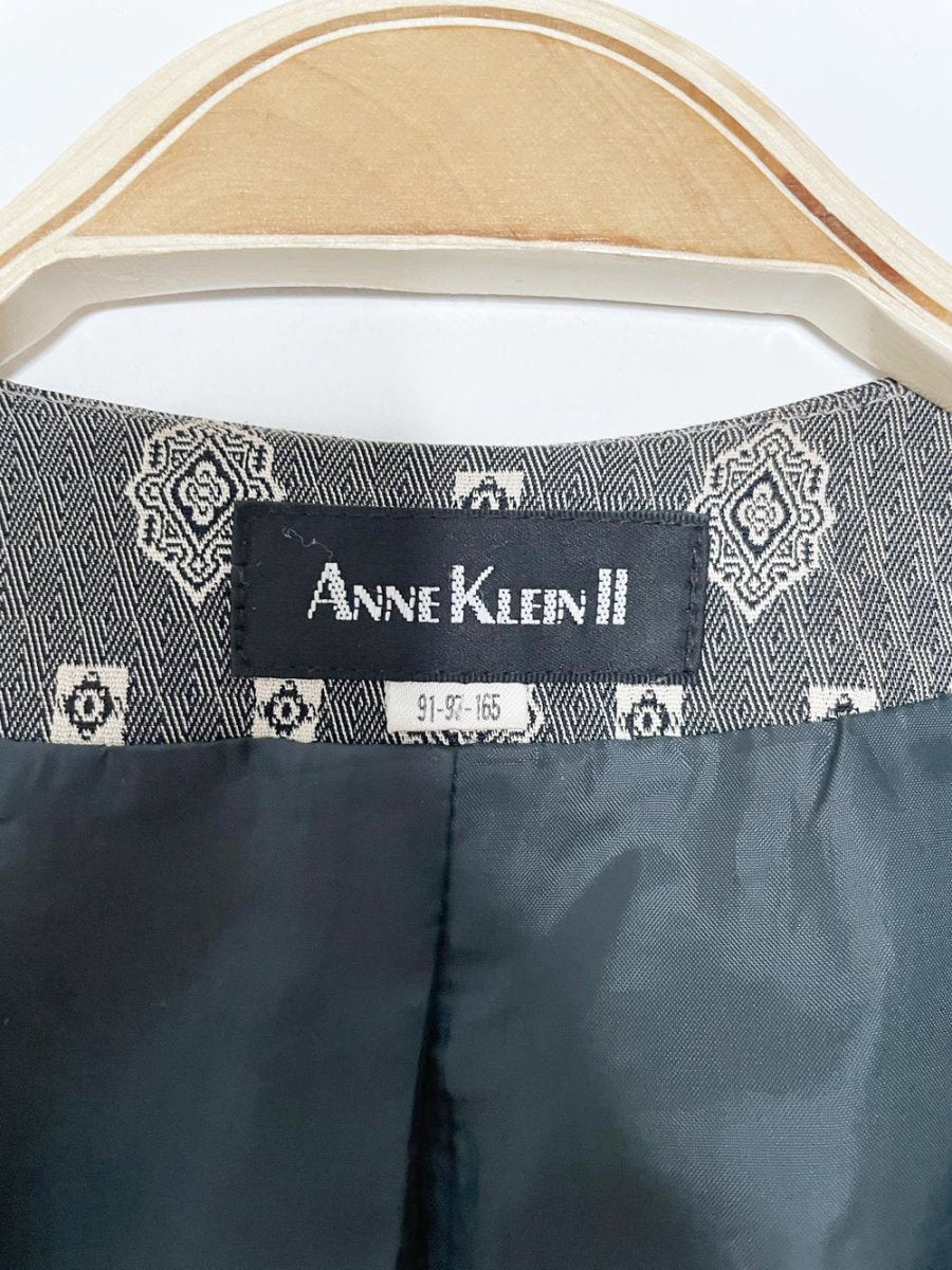 vintage 90s anne klein II tailored medallion vest top - good market thrift store