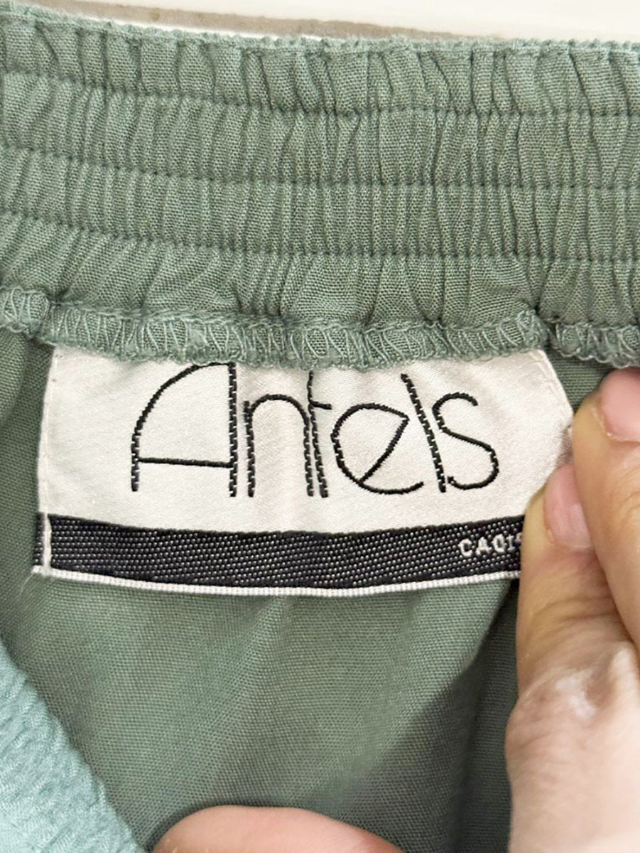 vintage 90s antels lace detail flowy mixi maxi skirt - good market thrift store