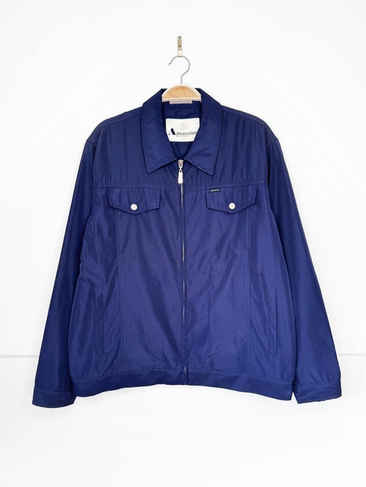 vintage 90s aquascutum boxy full zip short field jacket - good market thrift store