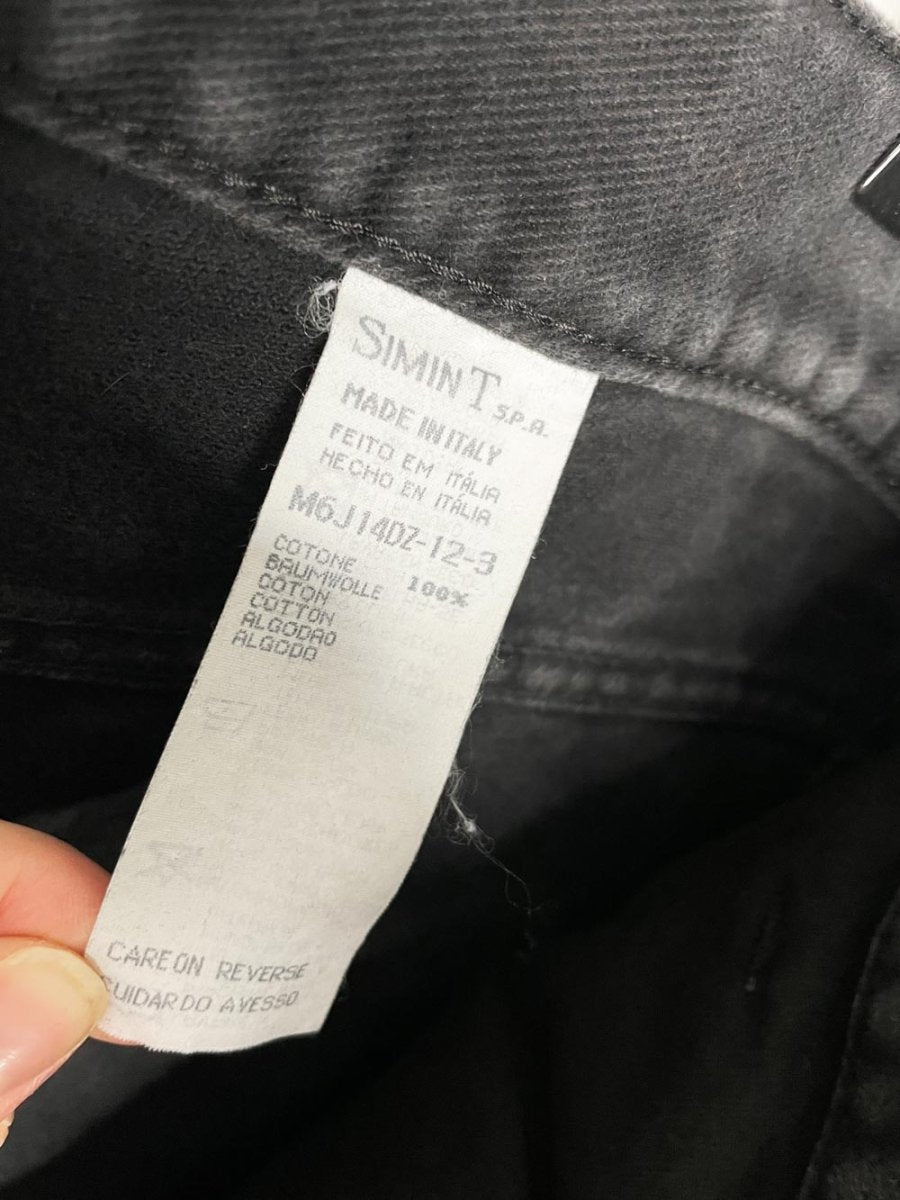 vintage 90s armani soft - brushed relaxed fit jeans - good market thrift store