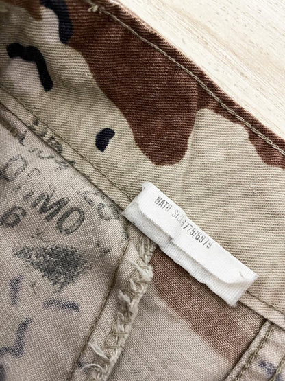 vintage 90s army desert camo cargo pants - good market thrift store