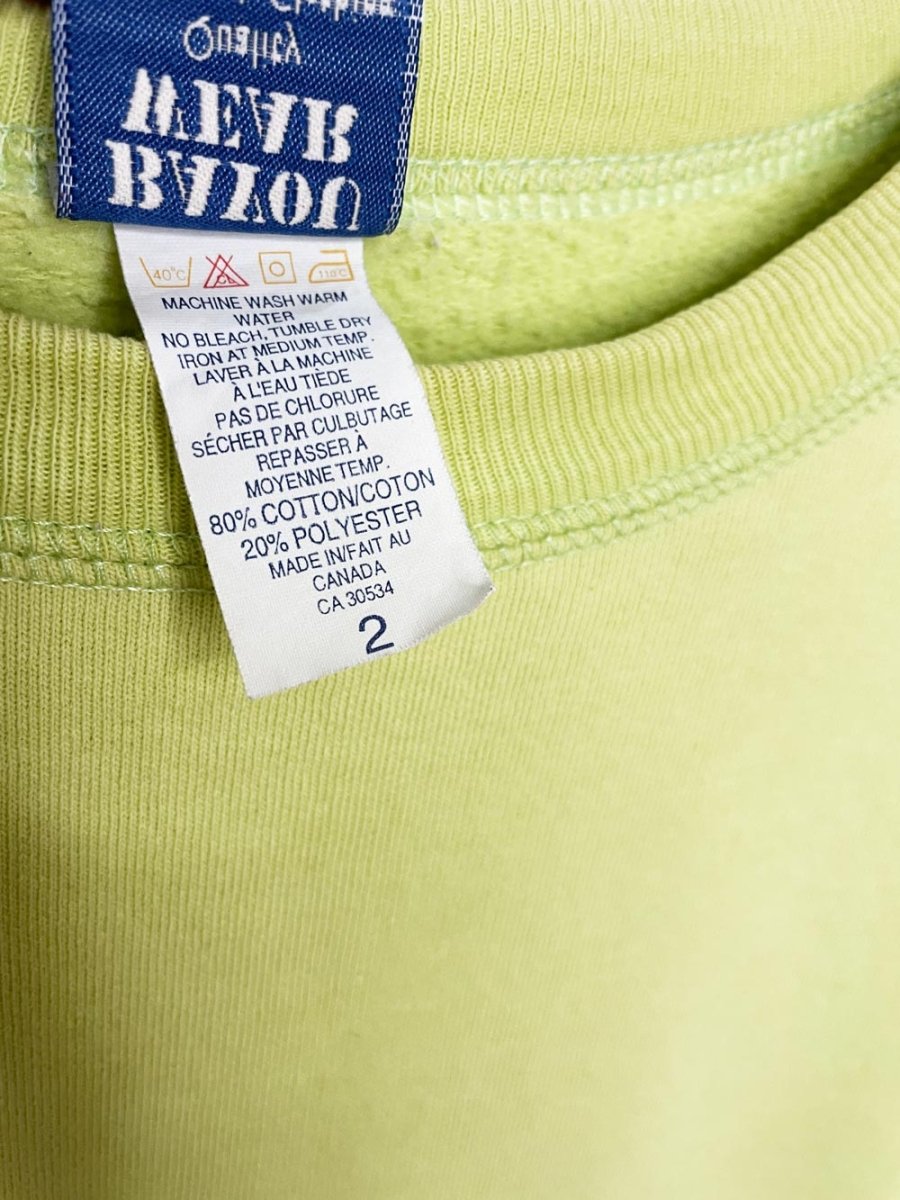 vintage 90s bayou wear boxy cotton sweatshirt - good market thrift store