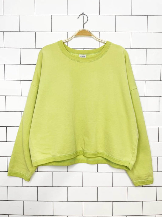 vintage 90s bayou wear boxy cotton sweatshirt - good market thrift store