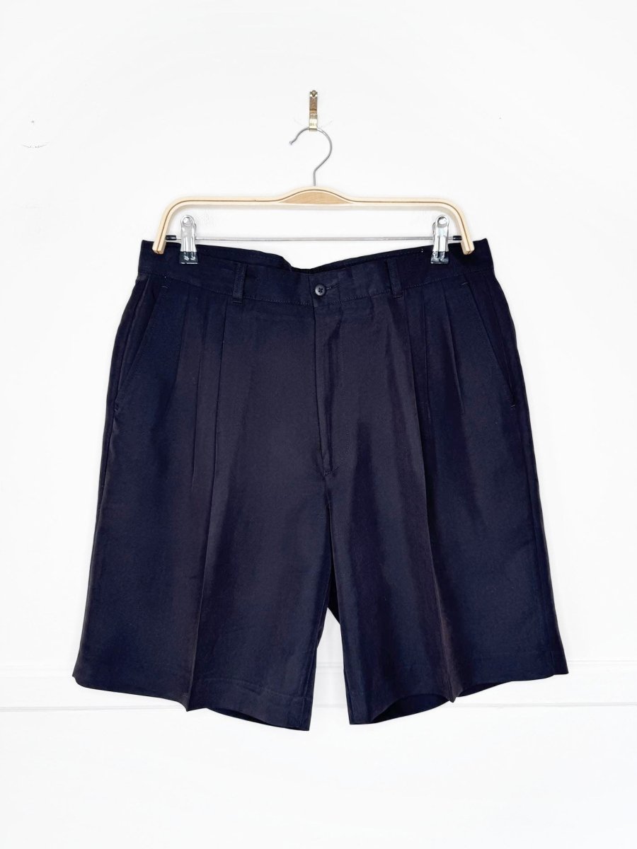 vintage 90s berle tailored pleated trouser shorts | made in USA - good market thrift store