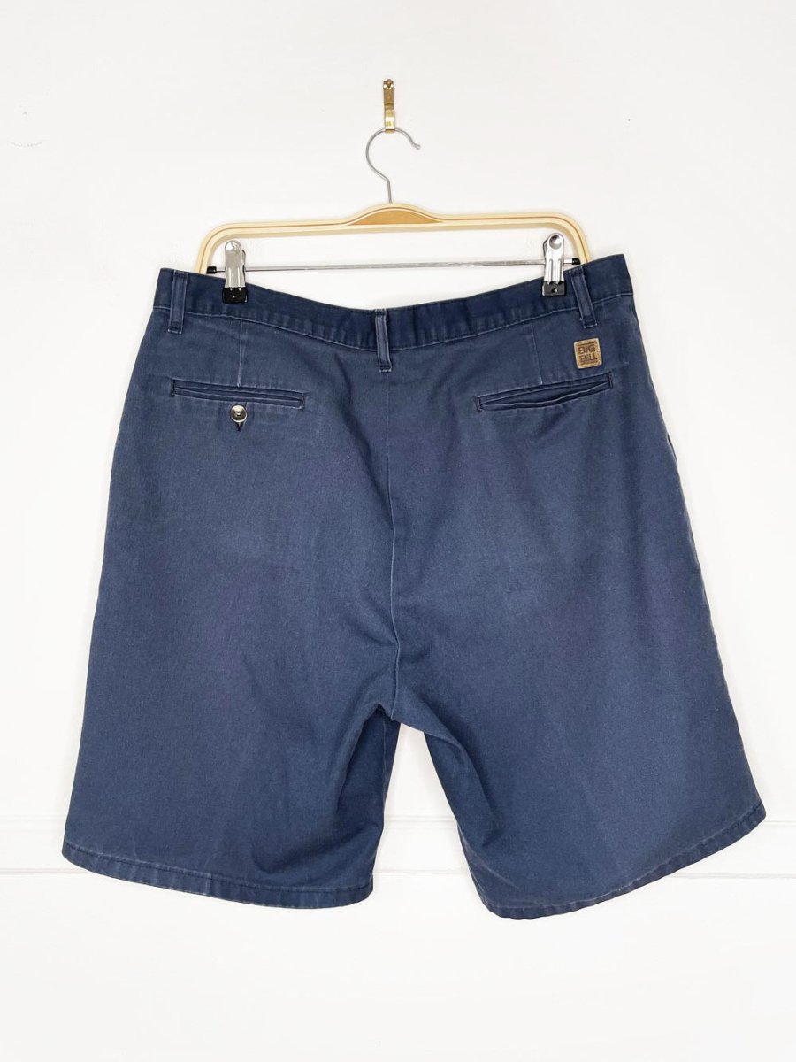 vintage 90s big bill pleated workwear short | made in Canada - good market thrift store