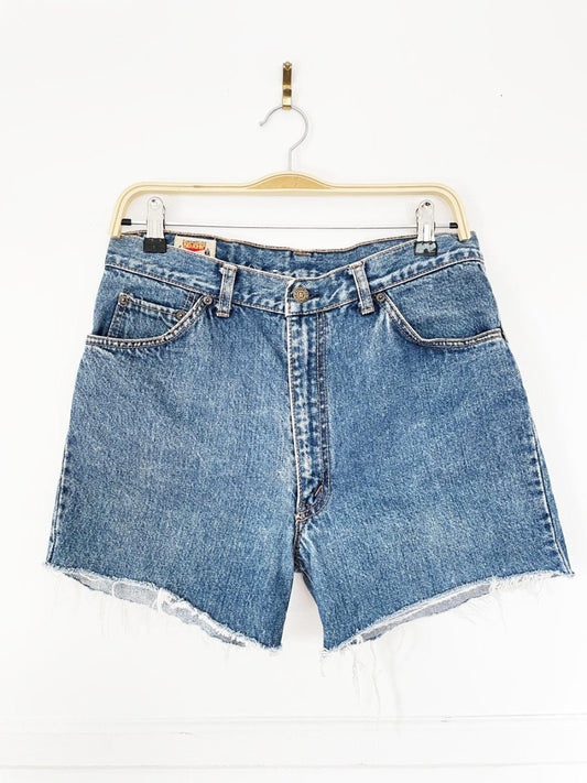 vintage 90s big john cut - off denim shorts | japanese - good market thrift store